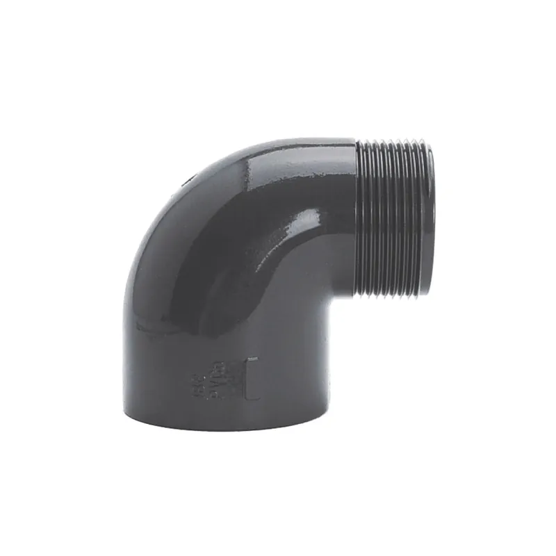 Begrenztes Angebot Winkel 90 Grad, Klebemuffe x Außengewinde, 50 mm x 6/4"